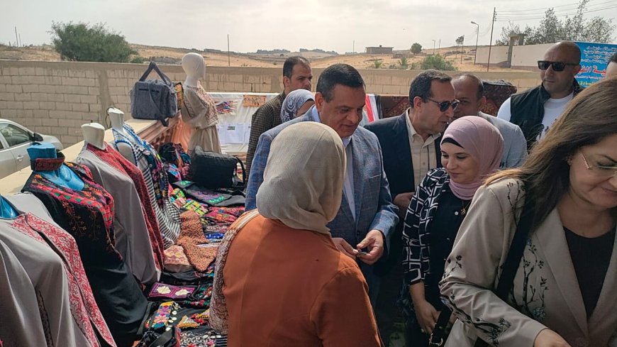 وزيري التنميه والتخطيط يطلق مبادره تعليم السجاد اليدوي من خلال وحده أيادي مصر