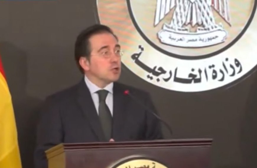 وزير خارجية إسبانيا: مصر تلعب دورا هاما من أجل التوصل لوقف إطلاق النار وإدخال المساعدات