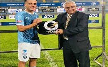 مصطفي فتحي أفضل لاعب في مباراة بيراميدز ومودرن فيوتشر