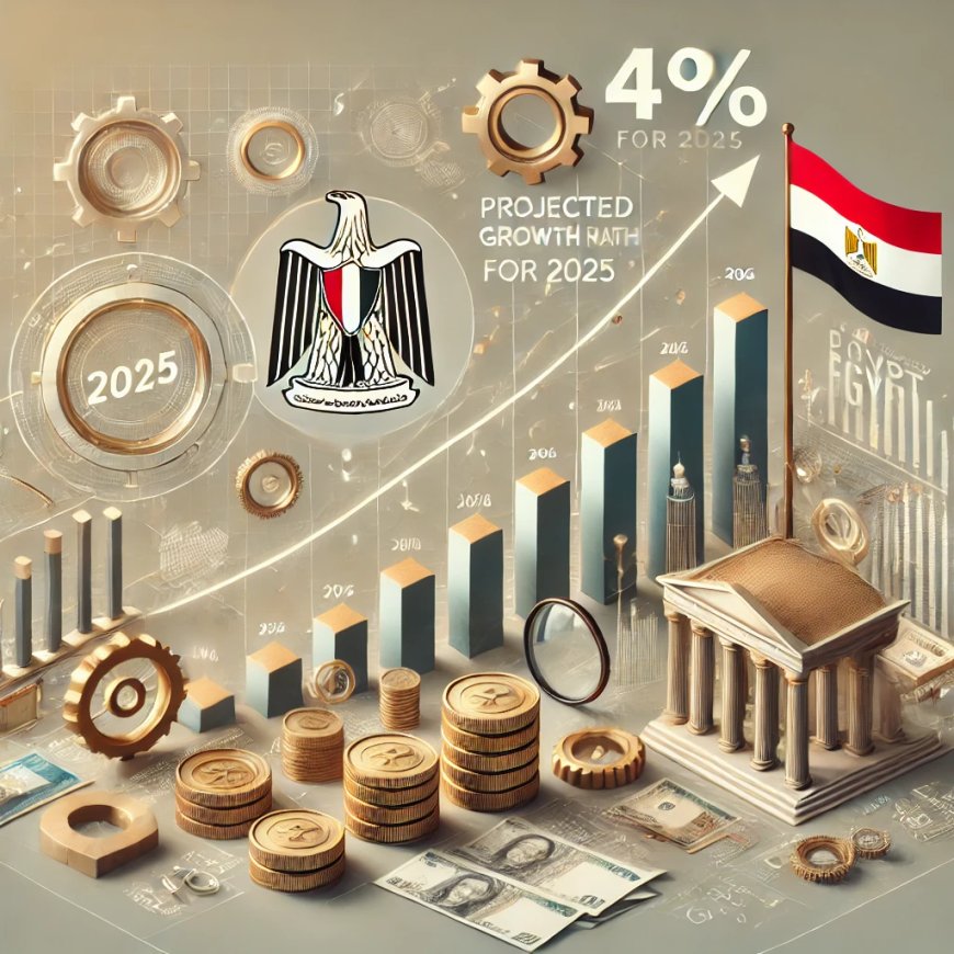 مصر تسعى لتحقيق نمو اقتصادي بنسبة 4.1% بحلول 2025