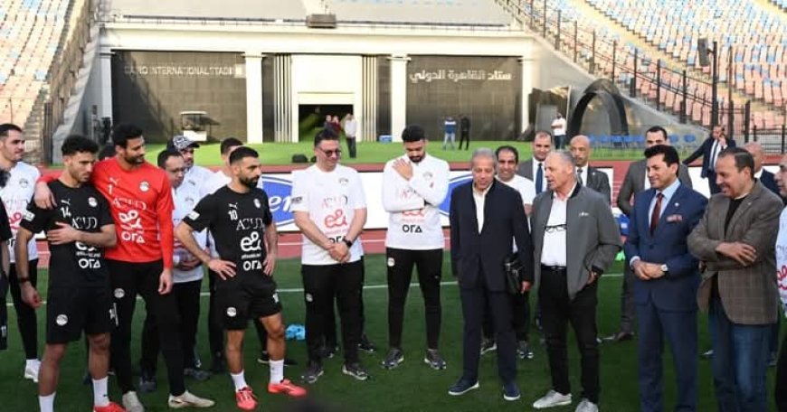 وزير الرياضة يهنئ المنتخب بالفوز علي إثيوبيا 