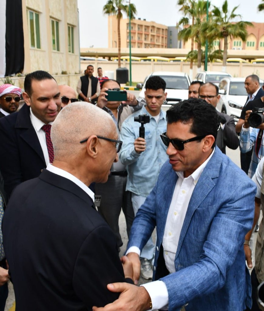 وزير الشباب والرياضة يشهد ختام النسخة الخامسة من أولمبياد المحافظات الحدودية بشمال سيناء