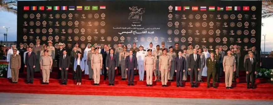 الرئيس السيسي يفتتح بطولة العالم العسكرية للفروسية