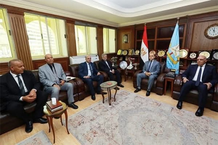 بحث سبل الاستثمار بين محافظة كفرالشيخ وهيئة الأوقاف
