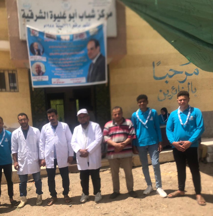 طب بيطري كفرالشيخ تنظم قافلة مجانية في سيدي سالم