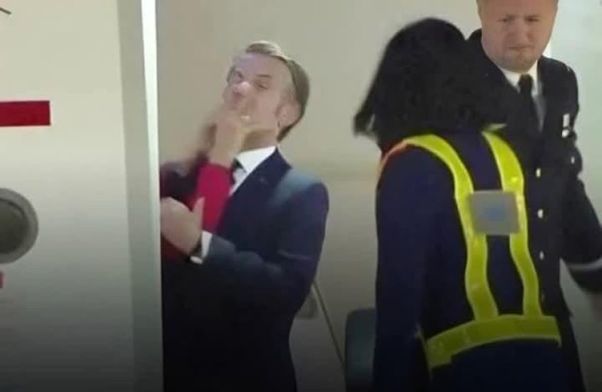 قصر الإليزيه يؤكد أن الرئيس الفرنسي ماكرون تلقّى صفعة من زوجته بريجيت قبيل نزولهما من الطائرة