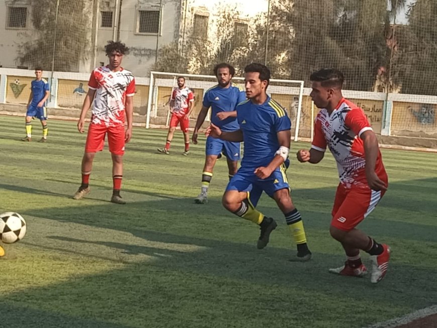 إنطلاق مباريات دورى مراكز الشباب بكفر الشيخ وتعادل الكوم الطويل وبيلا فى إفتتاحه