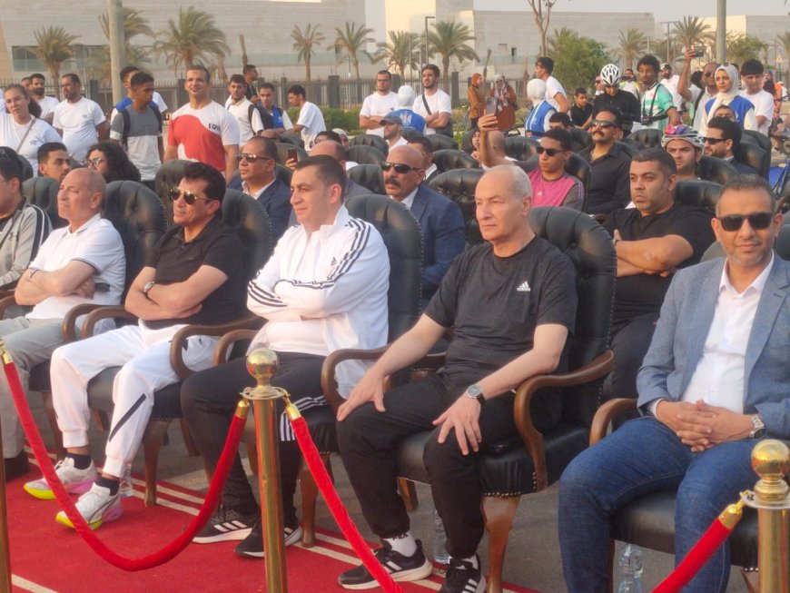 وكيل وزارة الشباب بكفر الشيخ يشارك إحتفالية وزارة الشباب باليوم العالمى للدراجات وثورة 30 يونيو