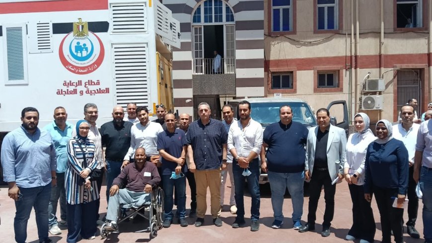 مساعد وزير الصحة يتفقد 3 مستشفيات في محافظة كفر الشيخ.. ويشيد بوحدة غسيل الكلى «أطفال» في دسوق العام