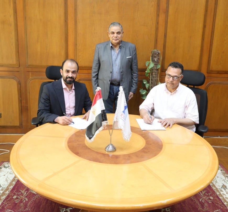 توقيع بروتوكول تعاون بين جامعة كفر الشيخ وأمانة المراكز الطبية