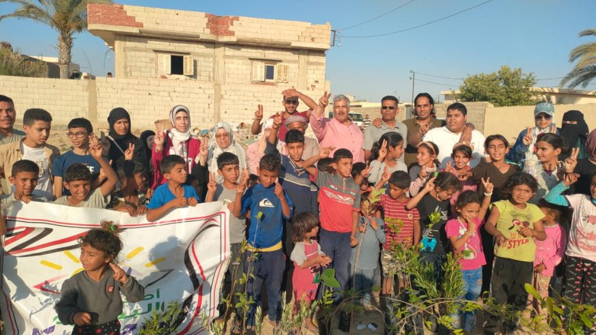 إحتفالا باليوم العالمي لمكافحة التصحر أصحاب البصيره تطلق مبادره بذور الأمل
