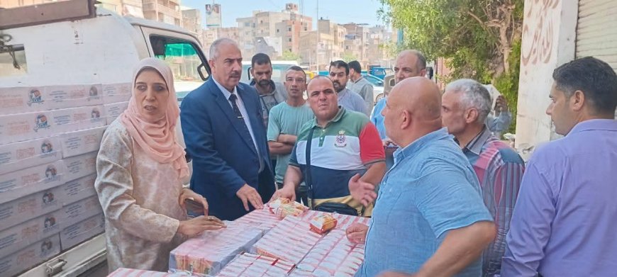 ضبط جُبن غير صالح للاستخدام الآدمي بمطوبس