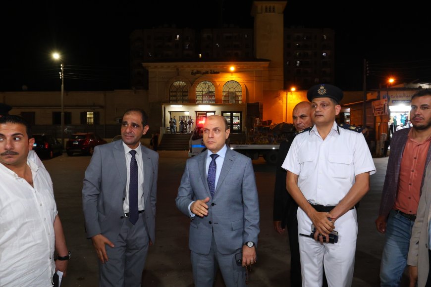 محافظ كفرالشيخ يفتتح ميدان وحديقة المحطة بوسط العاصمة