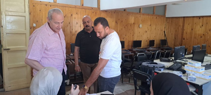 وكيل وزارة الشباب بكفر الشيخ يتابع توافد العاملين لإجراء تحليل الكشف عن تعاطي المواد المخدرة ضمن شروط الترقي