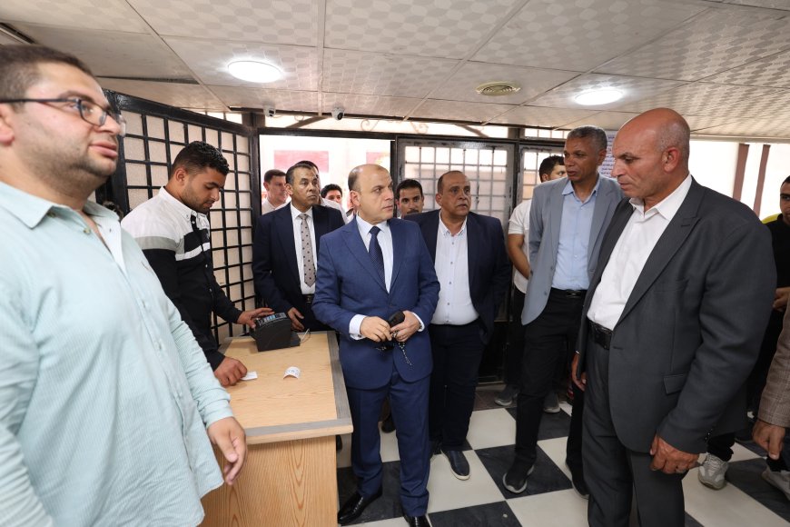 محافظ كفرالشيخ يتابع انتظام العمل بالمركز التكنولوجي بالحامول