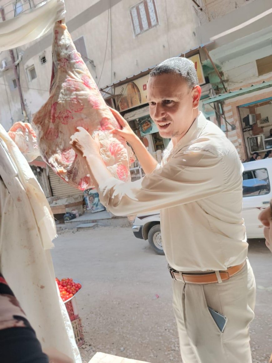 محافظ كفرالشيخ: ضبط 250 كجم من اللحوم والدواجن غير الصالحة بمراكز المحافظة