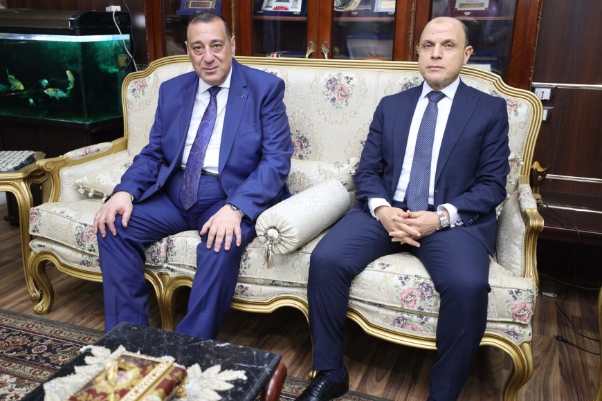 محافظ كفرالشيخ يهنئ «اللواء إيهاب عطية» بتجديد الثقة مساعداً لوزير الداخلية - مديرًا للأمن