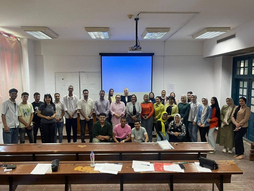 ورشة للمخرج الكبير عادل عوض بكلية الإعلام جامعة اكتوبر