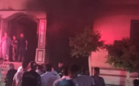 حريق بمصنع ملابس بكفر الشيخ وإصابة شخص باختناق