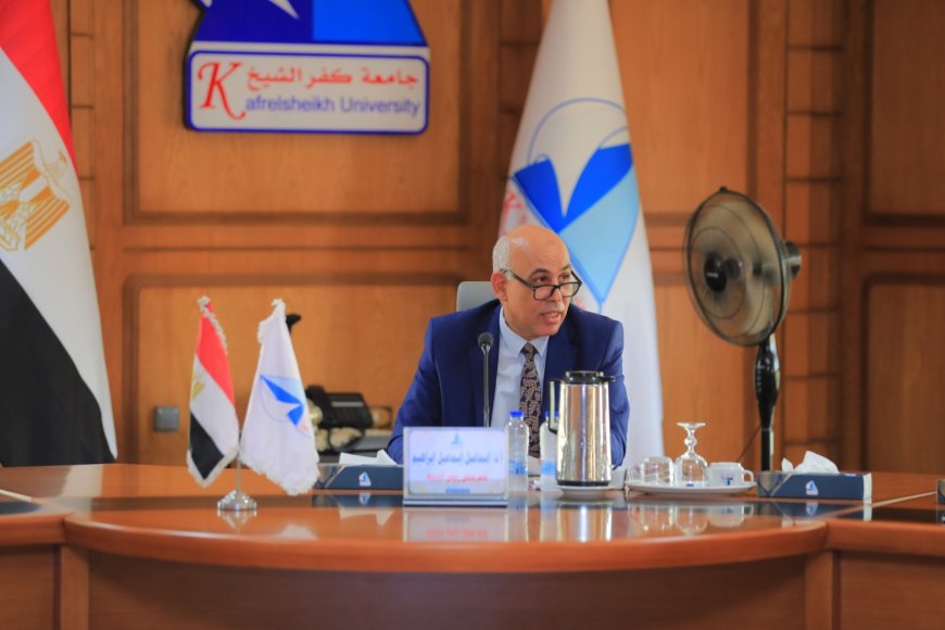 أبرز موضوعات مجلس عمداء جامعة كفر الشيخ خلال شهر أغسطس 2025