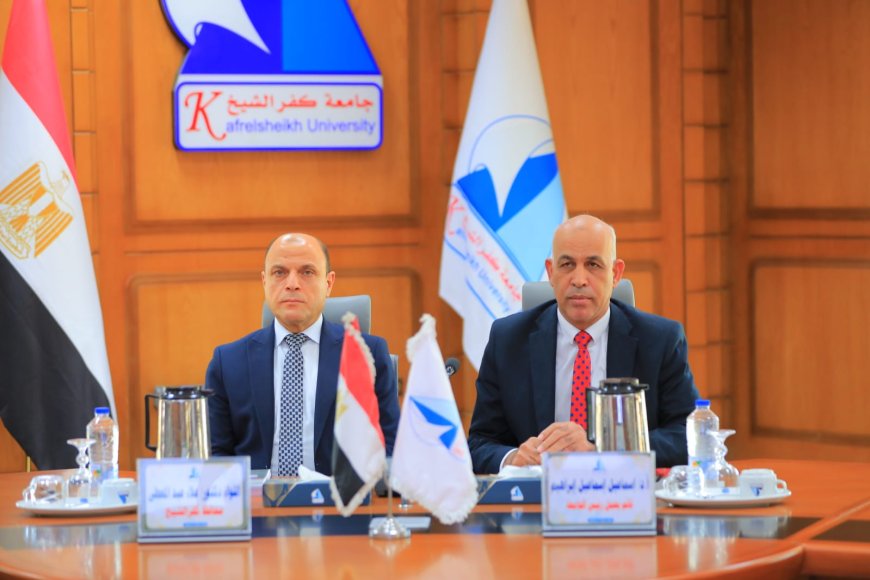 أبرز موضوعات مجلس جامعة كفر الشيخ لشهر أغسطس 2025 م