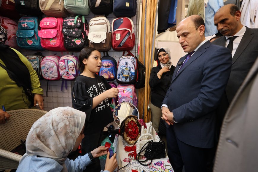 محافظ كفر الشيخ يفتتح معرض «أهلًا مدارس» لمستلزمات الطلاب وأسرهم.. بتخفيضات هائلة تصل لـ 50٪
