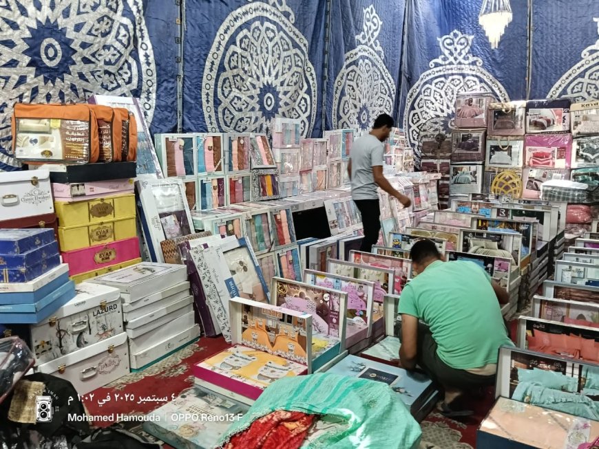 الجبهة الوطنية بدسوق تفتتح معرض علشان أولادنا