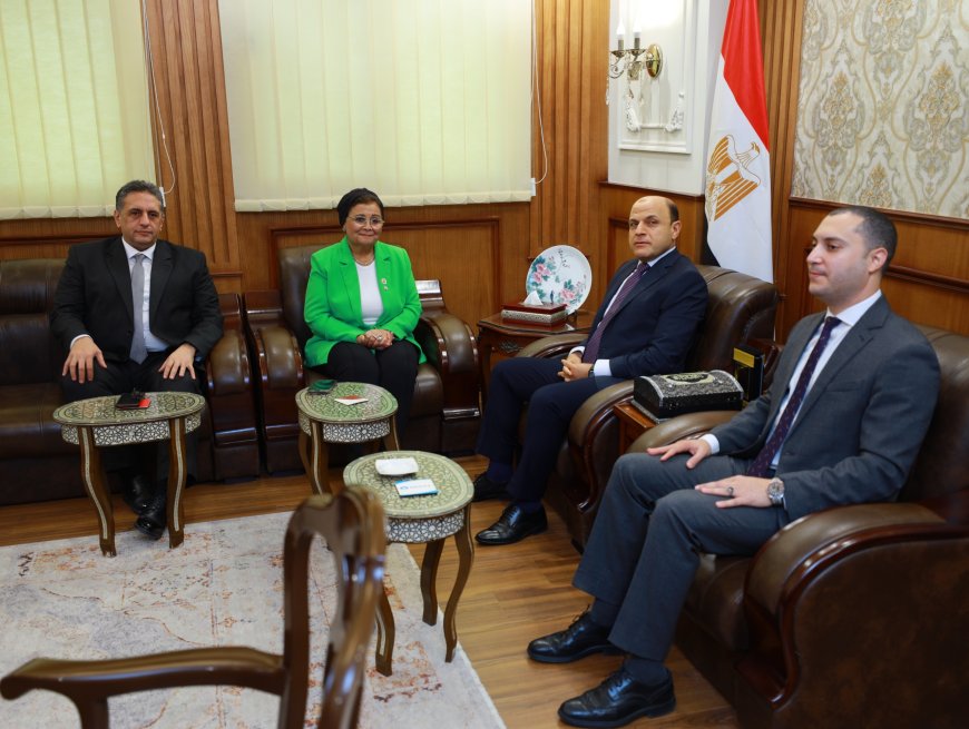 محافظ كفرالشيخ يستقبل نائب وزير الصحة لتنمية الأسرة لمتابعة تنفيذ المبادرة الرئاسية «الألف يوم الذهبية»