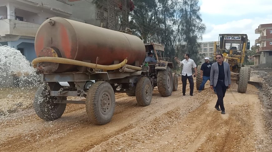 محافظ كفرالشيخ: رصف وتوسعة مدخل عزبة أبو الجدايل بقلين.. ضمن مشروعات الخطة الاستثمارية للعام المالى 2025-2026