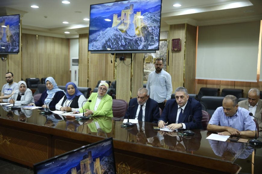 اجتماع اللجان الفنية لشؤون الحضانات بكفرالشيخ 