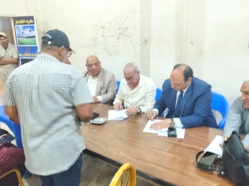 إنعقاد الجمعية العمومية العادية بنادى سخا الرياضى بكفر الشيخ