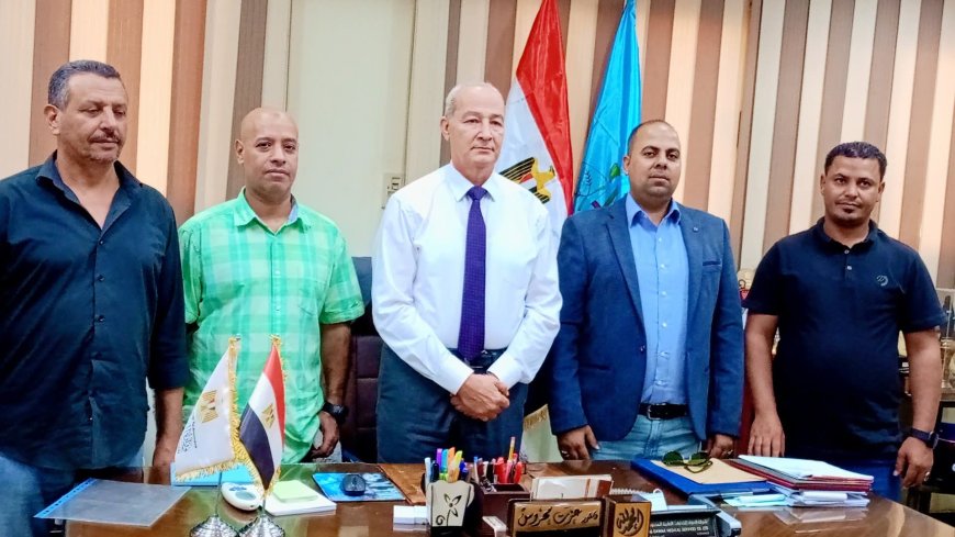 وكيل وزارة الشباب بكفر الشيخ يستقبل لجنة متابعة وزارة الشباب والرياضة