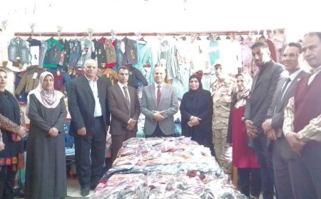 محافظ كفر الشيخ شيد بمعارض المشاركة الاجتماعية بالتعليم و وكيل الوزارة يفتتح معرضين بإدارة غرب