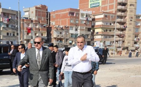 محافظ كفر الشيخ يتفقد المشروعات الخدمية وتوسعة الشوارع