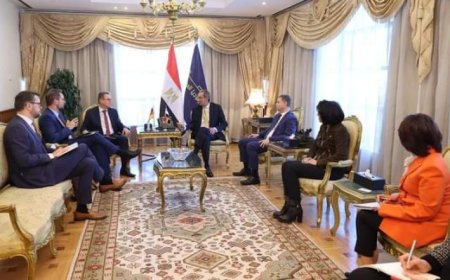 وزير الاتصالات يبحث مع سفير ألمانيا بالقاهرة عن تعزيز التعاون في مجالات التحول الرقمي والتعهيد.