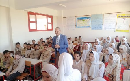 وكيل تعليم كفر الشيخ يتفقد المدارس ويتابع الامتحانات