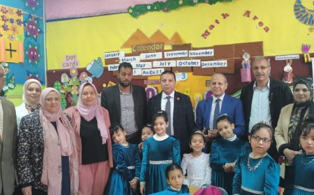 عقد اللقاء الجماهيري بتعليم كفر الشيخ ووكيل الوزارة يشيد بمعرض ختام الأنشطة