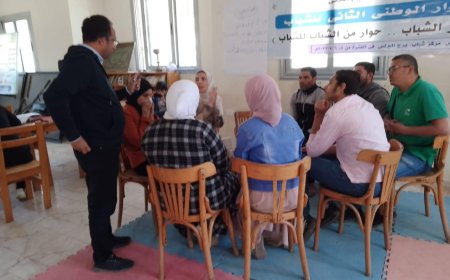 شباب الحوار الوطني ببرج البرلس يقترحون إنشاء مصنع لتقشير الأسماك بالميناء وبناء مدرسة تجارية