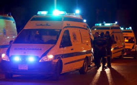 إصابة 11 شخص في حادث تصادم بالطريق الدولي الساحلي بكفر الشيخ