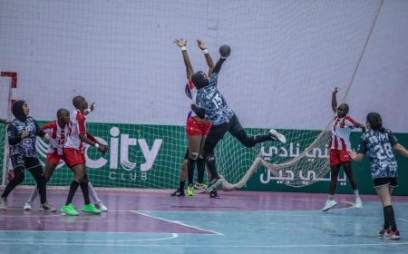 شابات منتخب مصر لكرة اليد يهزمن سيدات الكونغو 27/25 بصالة سيتي كلوب كفر الشيخ 