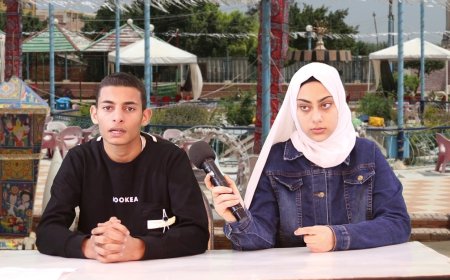 شقيقان تميزا بصوت عذب فى التلاوة والابتهالات.. ورثا الصوت الحسن من والدهما.. عبدالرحمن وأسماء يتنافسان فى حفظ كتاب الله والإنشاد بكفر الشيخ.. وقصة وفاء زوجة الأب اهتمت بابن زوجها أكثر من ابنتها