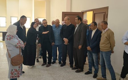 محافظ شمال سيناء يتفقد مضمار الهجن بمدينة العريش