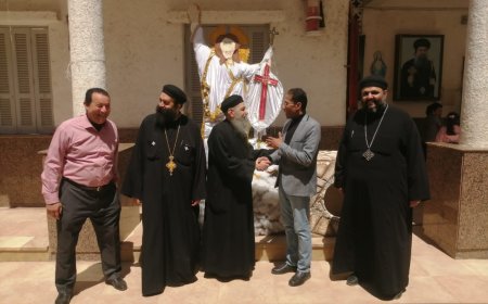 موسى أمين عام إرادة جيل بكفرالشيخ يهنئ الإخوة الأقباط بمناسبة عيد القيامة المجيد 