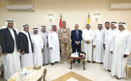 مشايخ وعواقل سيناء يهنئون السيد الرئيس عبد الفتاح السيسي بعيد الفطر