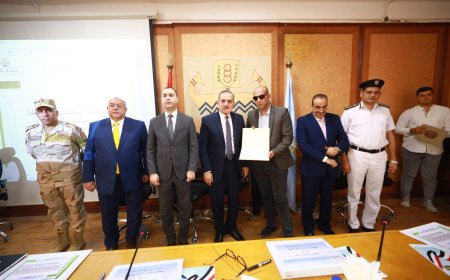  تخصيص أراضي لإقامة مشروعات خدمية وتكريم المتميزين في المجلس التنفيذي لكفر الشيخ