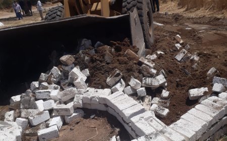 إزالة 10 حالات تعدي على أراضي زراعية وأملاك دولة ضمن حملات الإزالة باسيوط