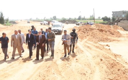 بالصور : محافظ كفر الشيخ يتفقد المرحلة الأولى من طريق دسوق كفر الشيخ المزدوج وربطه بطريق قلين مؤكداً الانتهاء الكامل منها خلال 45 يوماً 