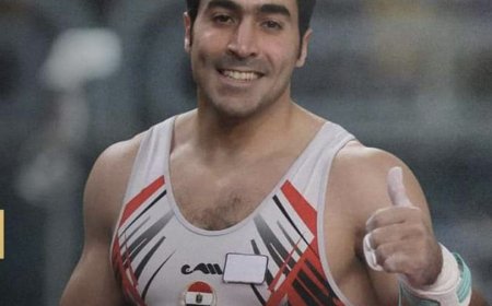 علي زهران يتأهل إلى نهائي كأس العالم للجمباز بمصر في منافسات جهاز الحلق