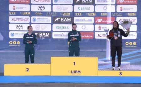 سلمى عبد المقصود تتوج ببرونزية كأس العالم للخماسي الحديث بالمجر