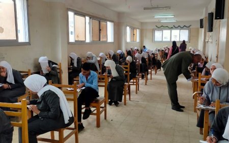 غرف العمليات لم ترصد مخالفات في الأمتحانات النظرية لمدارس التمريض والأول الثانوي بكفر الشيخ